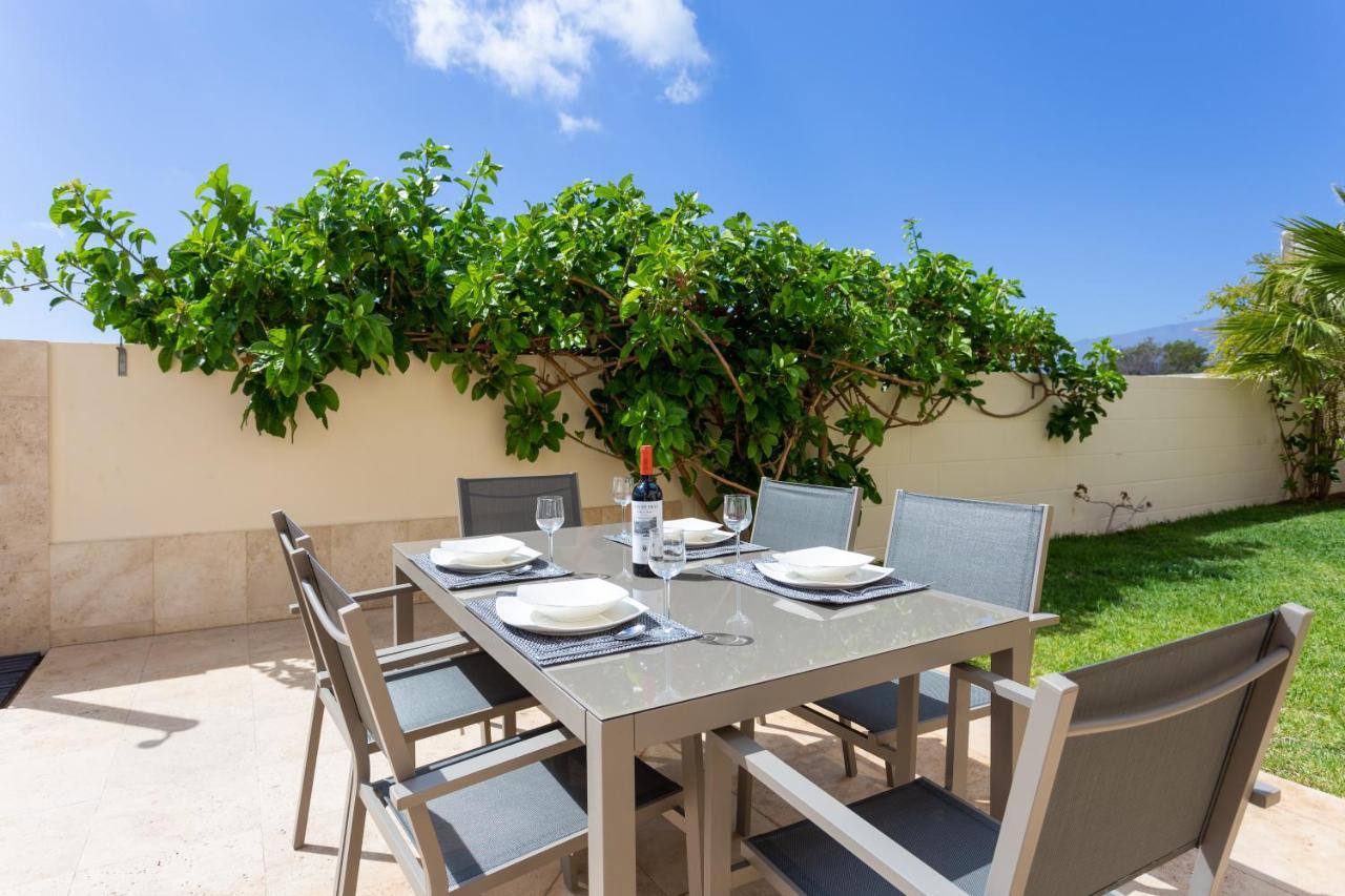 Tabaiba Luxus Chalet With Heatable Pool El Rosario  Exteriör bild